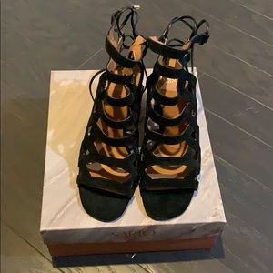 Franco Sarto Womens Connie Strappy Sandal Sz 9.5